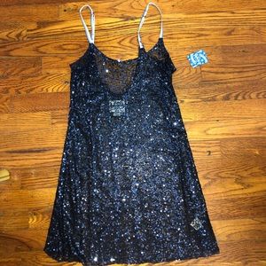 NWT | Intimately Free People | Blue sequin | S